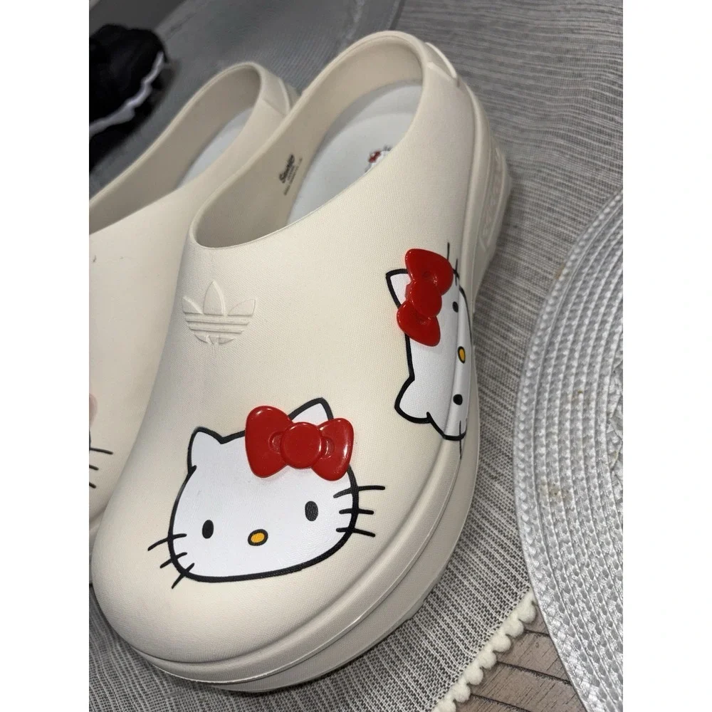 Adidas Adifoam Stan Smith Hello Kitty Mules Size 8